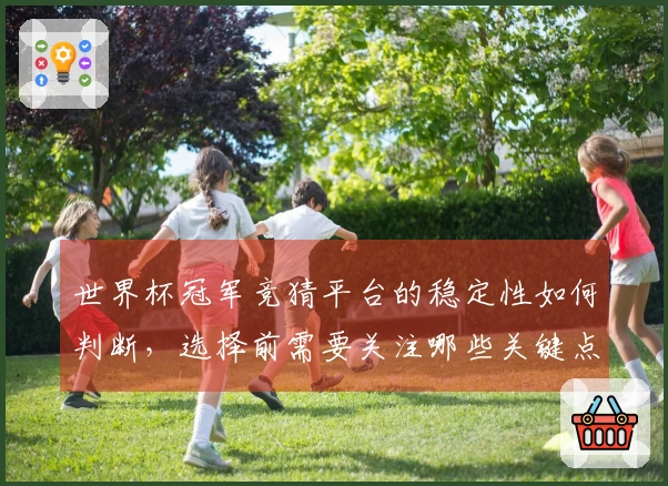 世界杯冠军竞猜平台的稳定性如何判断，选择前需要关注哪些关键点
