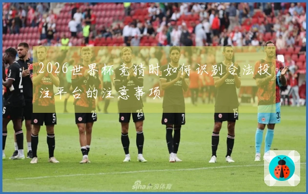 2026世界杯竞猜时如何识别合法投注平台的注意事项